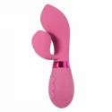 Wibrator ze stymulacją łechtaczki Rechargeable Vibrator Indeep Juna Magenta