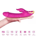 Wibrator ze stymulacją łechtaczki Air Pulse Amant pink