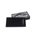 Mestalowy podwójny masażer Ribbed Pleasure Steel Wand