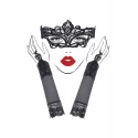 Hot fantasy seduction - eye mask & gloves