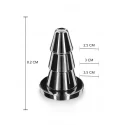 Stalowy korek analnyAdvanced Cone Butt Plug