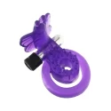 Wibrujący pierścień Butterfly Cock & Ball Harness Ring