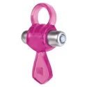 Pierścień na penisa z wibracjami Up Neck Tie Teaser Ring