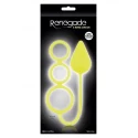 Silikonowe pierścienie na penisa Renegade 3 ring Circus Large (3 kolory)