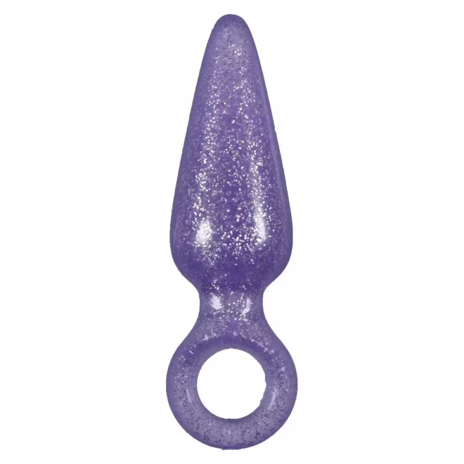 Brokatowy korek analny Starlight Gems Booty Pops Medium (2 kolory)