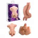 Męski korpus z otworem analnym Cyberskin Intimate Virtual Boyfriend