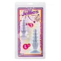 2 korki analne Crystal Jellies Anal Delight (3 kolory)