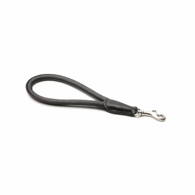 665 leather short leash