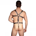Leder herren riemenbody