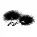 GP FEATHER NIPPLE CLAMPS BLACK
