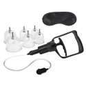 Lux fetish erotic suction cupping set