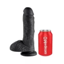 Dildo z jądrami Cock 8 Inch W/ Balls (2 kolory)