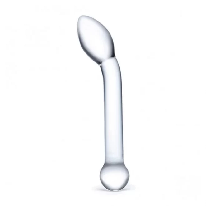 Glas - slimline g-spot glass dildo
