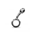 Mały stalowy korek analny Fine Stimulation Plug - S