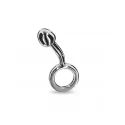 Mały stalowy korek analny Fine Stimulation Plug - S