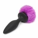 Happy rabbit vibrating butt plug black medium