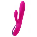 Podgrzewany wibrator ze stymulacją łechtaczki Joker Heating Double Vibrating Massage Stick