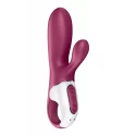 Wibrator z funkcją rozgrzewania, sterowany aplikacją Satisfyer Hot Bunny