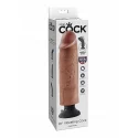 Super realistyczny wibrator z przyssawką King Cock Vibrating Cock 10