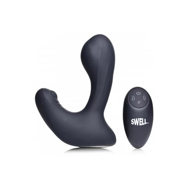 10x inflatable & tapping prostate vibe w/ remote