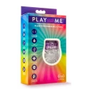PLAY WITH ME PLEASER RECHARGEABLE C-RING PURPLE