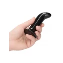 Prickly - glass vibrator - with suction cup and remote - rechargeable - 10 speed