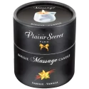 Naturalna świeca do msażu o zapachu wanilii Plaisir Secret 80 ml