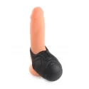 Tm vibrating silicone testicle massager