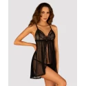 Sedila babydoll czarny