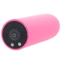 Pink pussycat vibrating silicone bullet