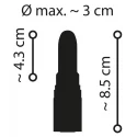 Mini wibrator w kształcie szminki Emeral Love Luxurious Lipstick Vibrator