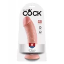 Realistyczne dildo z przyssawką King Cock 8'' (20cm)