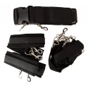 Bondage belt restraint system