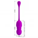 Pretty Love Callie Thrusting Stimulator Purple