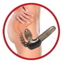 Strap-On ze stymulatorem analnym Fetish Fantasy Strapless Strap-On With Anal Stimulator