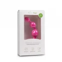 Purple Silicone Anal Bead Dildo