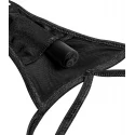 Wibrujące majteczki z otwartym krokiem HookUp Remote Lace Peek-a-Boo