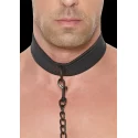Ouch puppy play - neoprene collar with leash