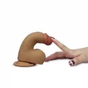 Dual-Layered Silicone Dildo Gabe Brown