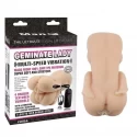 Geminate lady Double vibro masturbator Vagina Flesh