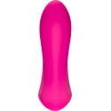 Stymulator silicone 2*9 vibration function Rose Red 