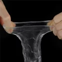 FLAWLESS CLEAR PENIS SLEEVE ADD 2''