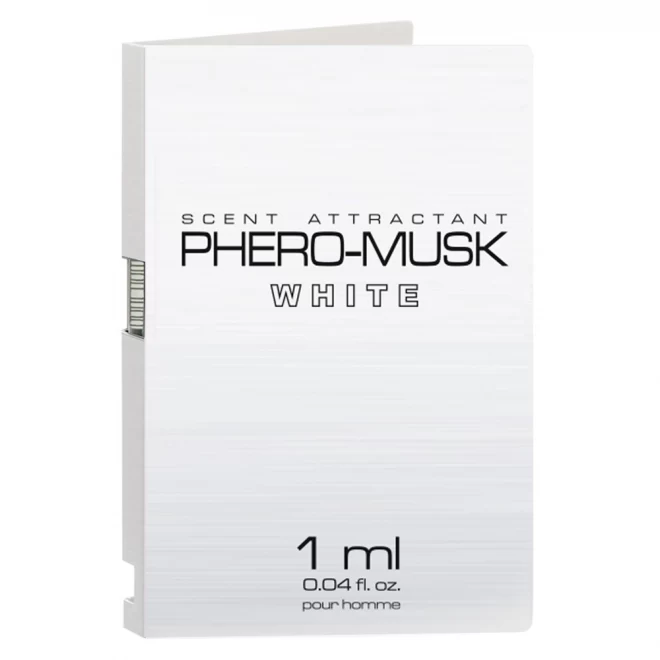 Feromony dla mężczyzn Phero Musk White 1ml