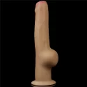 DILDO 11'' DUAL LAYERED HANDLE COCK