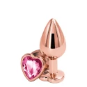 REAR ASSETS ROSE GOLD HEART M PINK