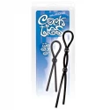 Silicone cock ties