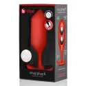 B-VIBE SNUG PLUG 6 RED