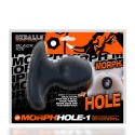 [sil/tpr] morphhole-1 gaper plug s black ice