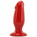 American bombshell plug, fat man, pvc, platin, 17,8cm