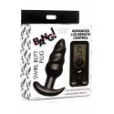 25x vibrating silicone swirl plug + remote control